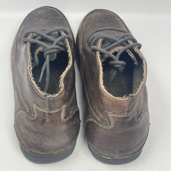 Roan Bed Stu Tobias Chukka Boots Mens 11.5 Brown Distressed Leather Ankle Shoes main image 7